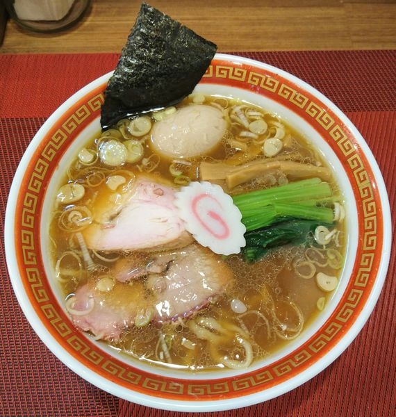 「中華そば＋味玉」@麺創庵 砂田の写真