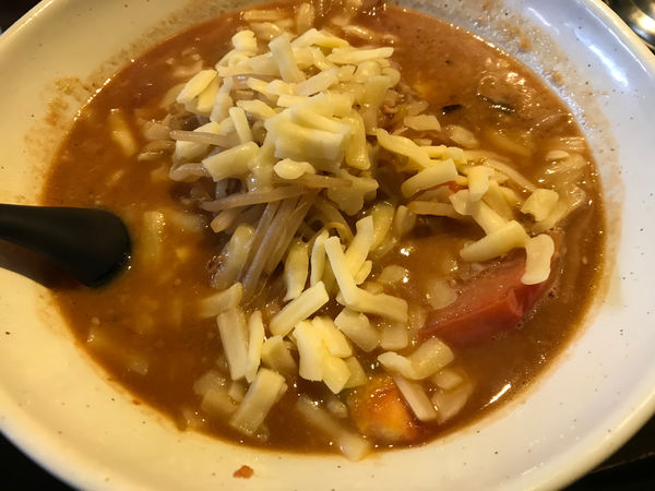 「みそチーズラーメン（G・Gスパイス）」@七八の写真