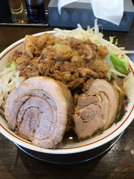 「ラーメン中盛り(アブラ)」@麺屋 櫻弐の写真