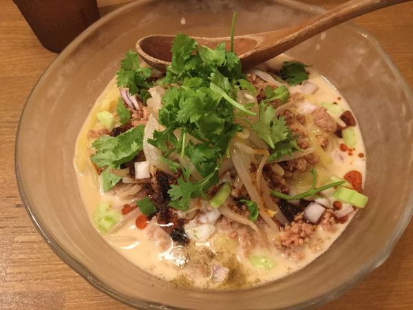 「【期間限定】冷やしタンタン麺(¥900)」@鶏ポタラーメン THANK お茶の水の写真