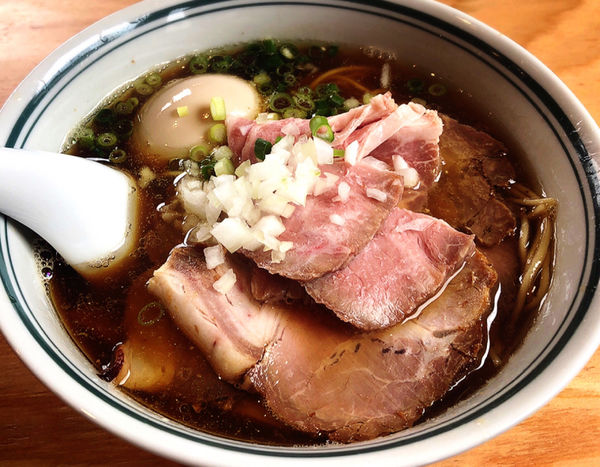 「特製煮干しそば」@麺尊RAGE RENEGADESの写真