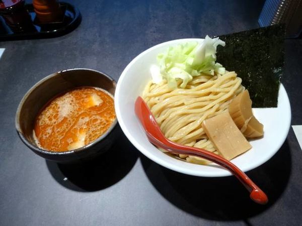 「濃厚エビつけ麺 (開店2日間限定150食サービス，300g)」@つけ麺 GAKUの写真