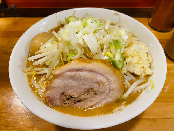 「らーめん豚1切れ980円」@ちばから 郡山店の写真