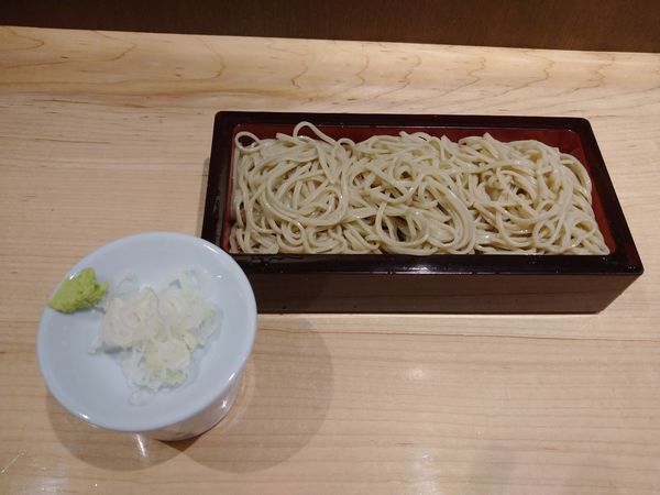 「もり（360円）」@石臼挽き蕎麦 とよじの写真