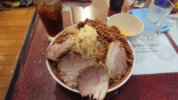 「元祖国産ｾﾚﾌﾞﾗｰﾒﾝ1200円+他」@豪快なラーメン店 ポークジャンキーの写真