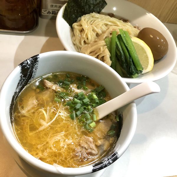 「【限定】淡麗塩つけ麺 ￥950」@麺屋 扇 SENの写真