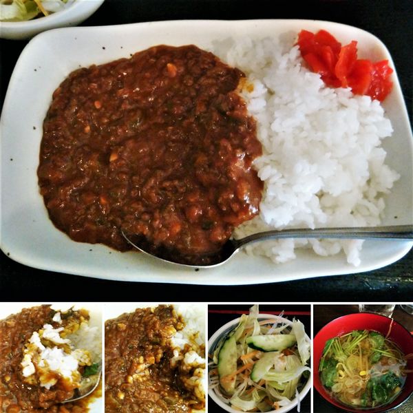 「やっぱりカレー　590円」@おそれ入谷のやっぱりやきとんの写真