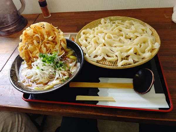 「肉汁うどん(並盛)770円」@榛名十文字うどん 本店の写真