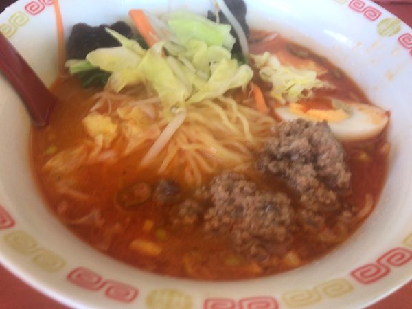 「担々麺800円」@牡丹苑の写真