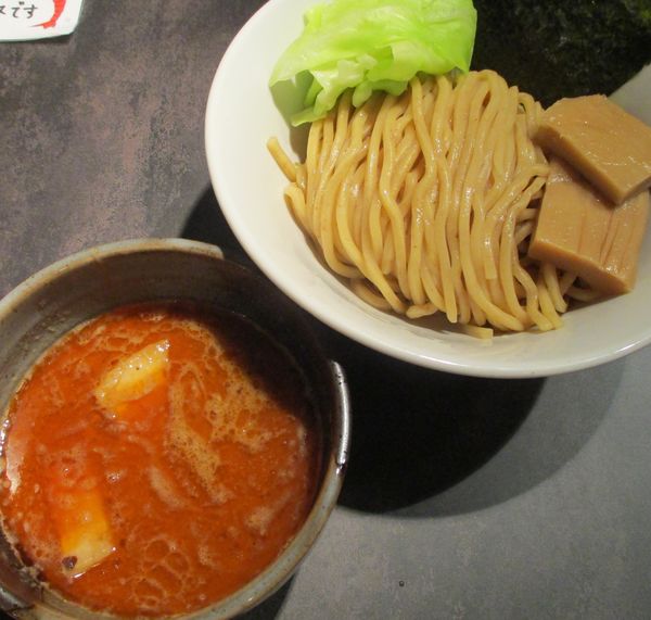 「エビつけ麺（小200g）900円」@つけ麺 GAKUの写真