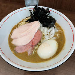 濃厚煮干しソバ＋味玉2個