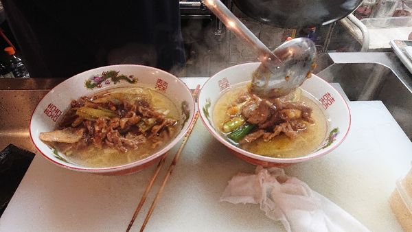 「塩肉そば」@和み処 築和の写真