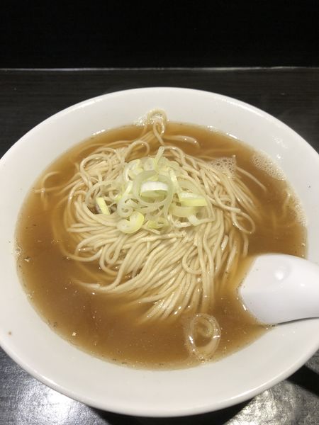 「中華そば中(ねぎのみ)750円」@自家製麺 伊藤 銀座店の写真