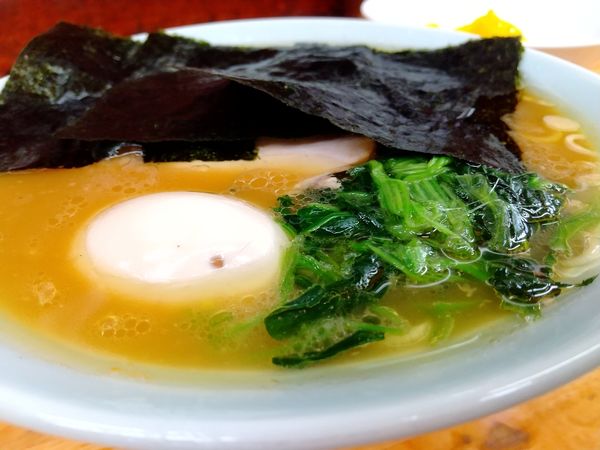 「#ラーメン #味玉 #半ライス #750 #100円  #100」@近藤家 川崎店の写真