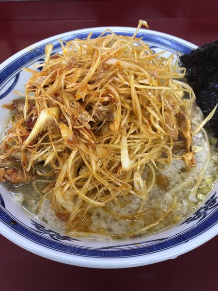 「スタミナネギラーメン」@らーめん雅 茅ヶ崎店の写真
