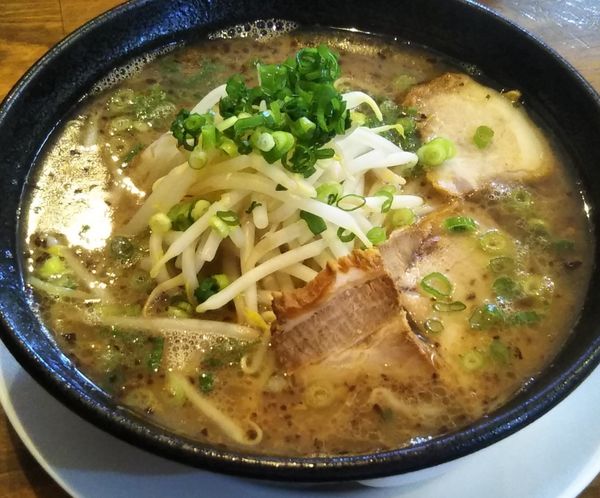 「かさね味　大盛り」@麺屋二郎 逗子店の写真