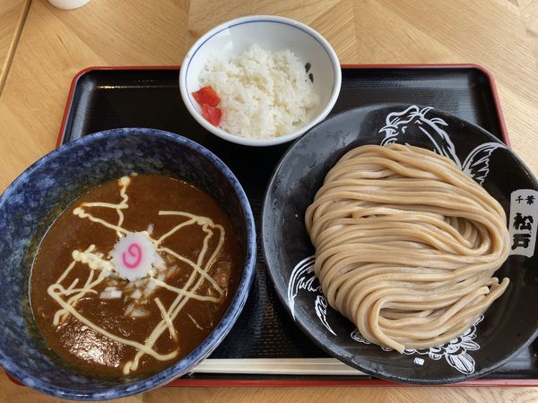 「濃厚カレーつけ麺 追い飯セット」@松戸富田麺桜の写真