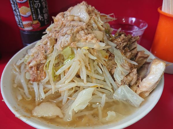 「小豚ラーメン」@ラーメン二郎 三田本店の写真