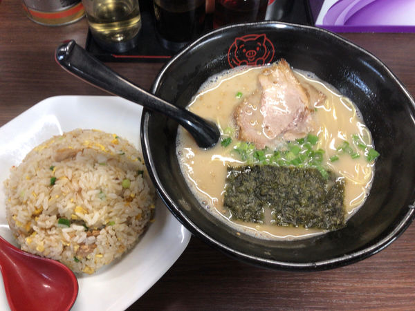 「チャーハンセット」@博多ラーメン 長浜や 立川店の写真