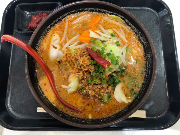 「山椒味噌らーめん」@麺場 田所商店 越谷レイクタウン店の写真