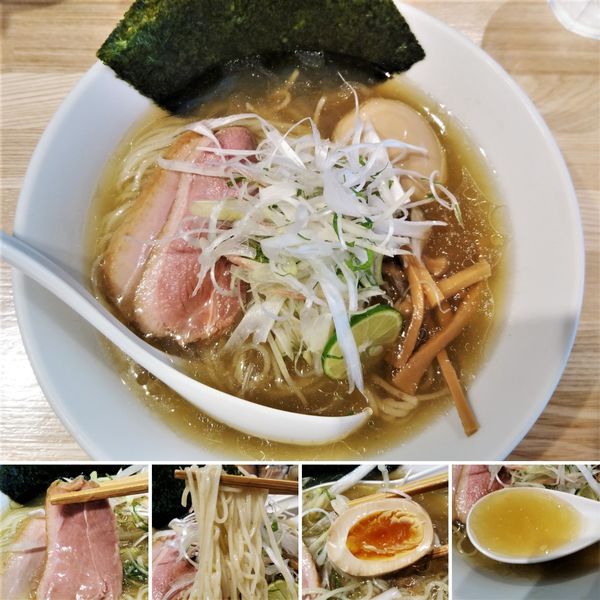 「味玉氷見煮干の冷やしそば(限定150食)  1000円」@中華ソバ ビリケンの写真