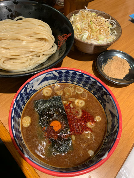 「灼熱つけ麺」@三田製麺所 なんばCITY店の写真