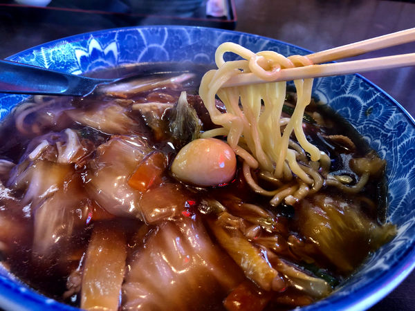 「醤油味うま煮めん　780円」@珍來 東金店の写真
