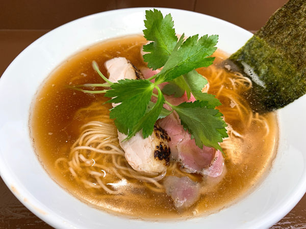 「特級アゴ(飛魚)煮干し」@中華そば うお青の写真