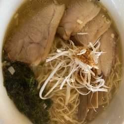 チャーシュー塩ラーメン