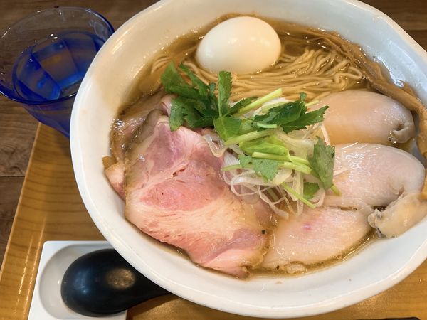 「煮干しラーメン」@ラーメン 健やかの写真