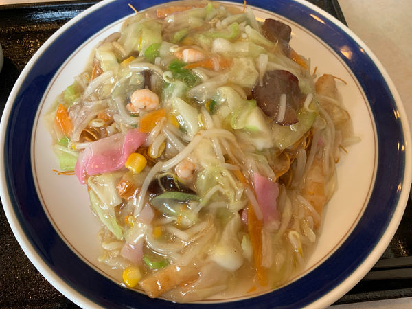 「皿うどん」@長崎ちゃんぽん リンガーハット 茨城牛久店の写真