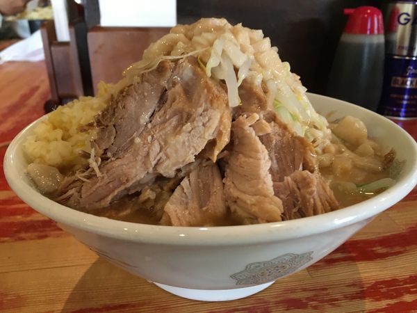 「小ラーメン」@ラーメン二郎 会津若松駅前店の写真