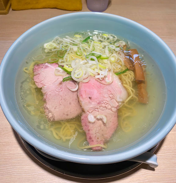 「中華そば¥850 with チャーシュー1枚¥200」@まるえ中華そばの写真