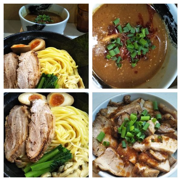「【限定】味噌つけ麺＋大盛り＋チャーシュー丼」@麺屋 扇 SENの写真