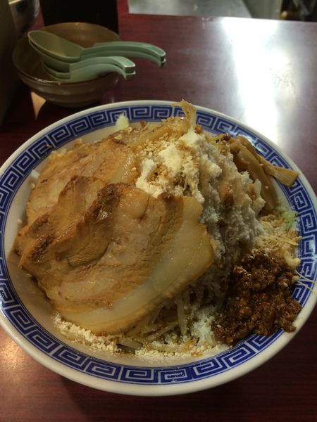 「まぜそば」@匠神角ふじ 柏店の写真