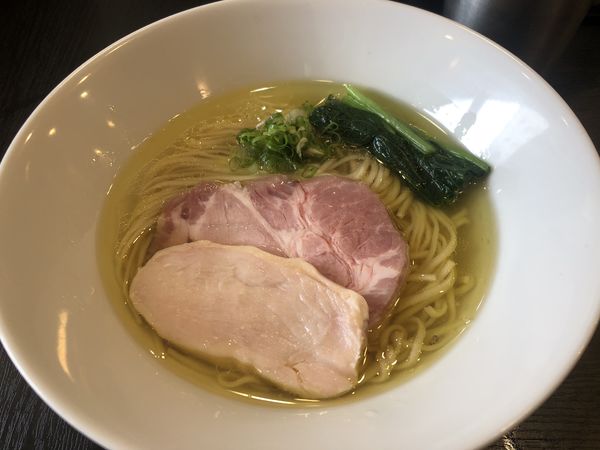 「芳醇鶏そば・塩（900円）」@麺や 福はらの写真