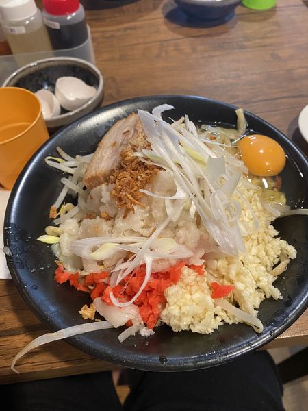 「まぜそば　中盛り」@大宮まぜそば 誠治の写真