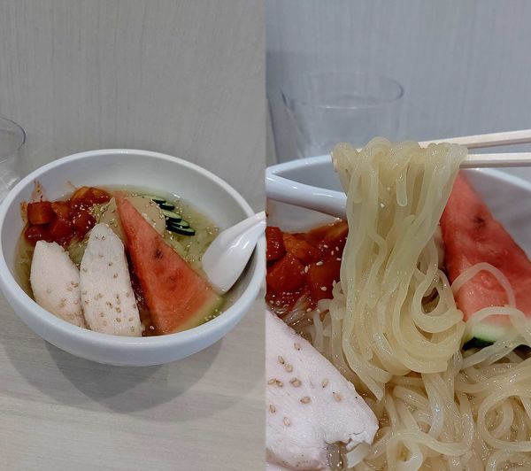 「夏限定『盛岡冷麺+大盛(¥950+150)』を中辛で…」@神也 kaminariの写真