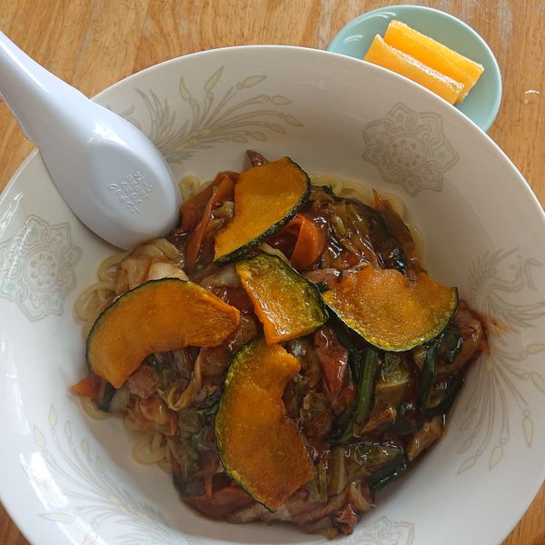 「スタミナ冷やし710円」@らーめん太聡の写真