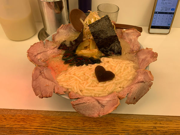 「ネギトロチャーシューめん」@壱発ラーメン 福生店の写真