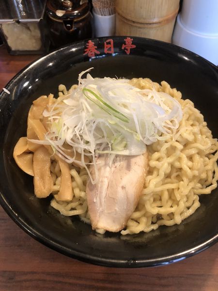 「しょうゆ油そば（最強盛）」@油そば専門店 春日亭 池袋本店の写真