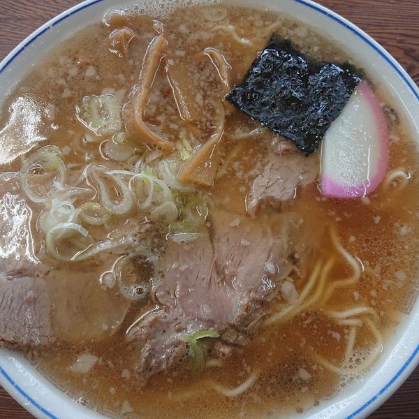 「ラーメン半チャーハンセット900円」@チーナン食堂の写真