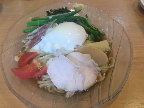 「【夏季限定】冷やし中華蕎麦(¥900)」@中華蕎麦 はるの写真