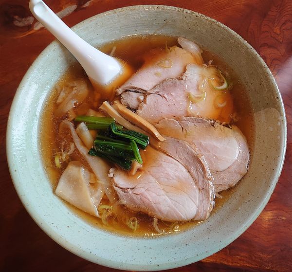 「ちゃーしゅーわんたんめん(1250円)」@たちばな家の写真