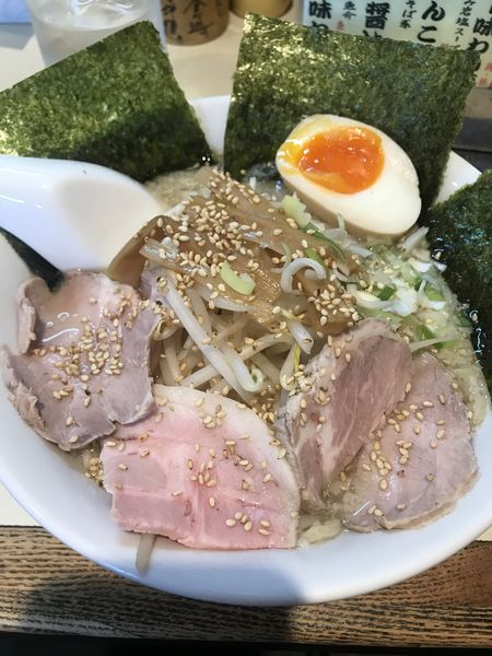 「塩とんこつ麺、賢太郎SP」@麺屋 賢太郎の写真