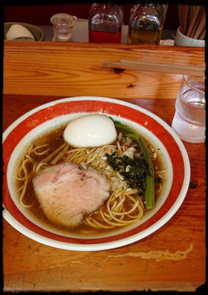 「味玉ラーメン」@拉麺またたびの写真
