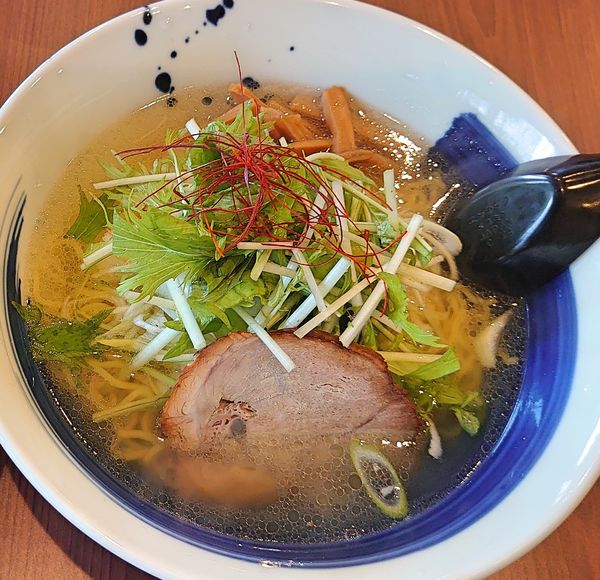 「鴨しお 803」@めん処 笑家の写真