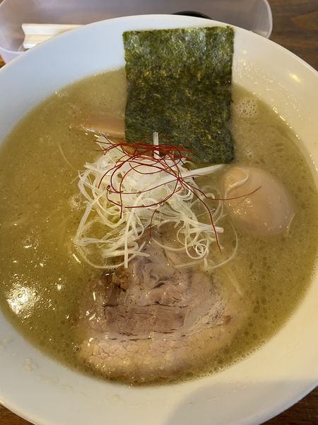 「味玉らーめん+替玉」@麺屋 蓮花の写真