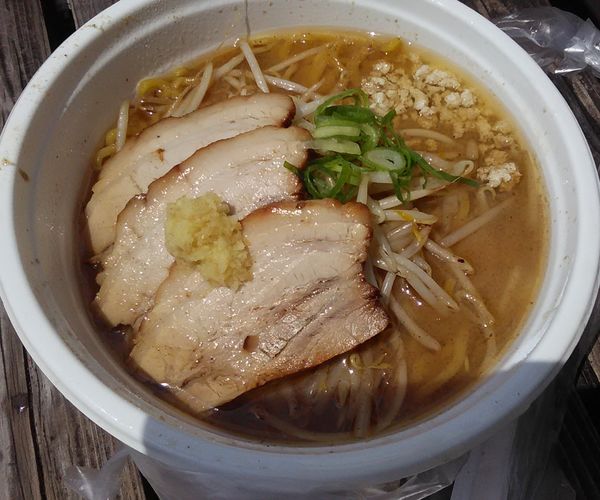 「3枚チャーシュー焼き味噌」@拉麺 大公 南太田本店の写真