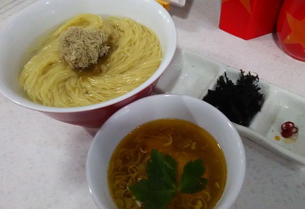 「[限定]塩つけ麺　大盛」@ラーメン星印の写真